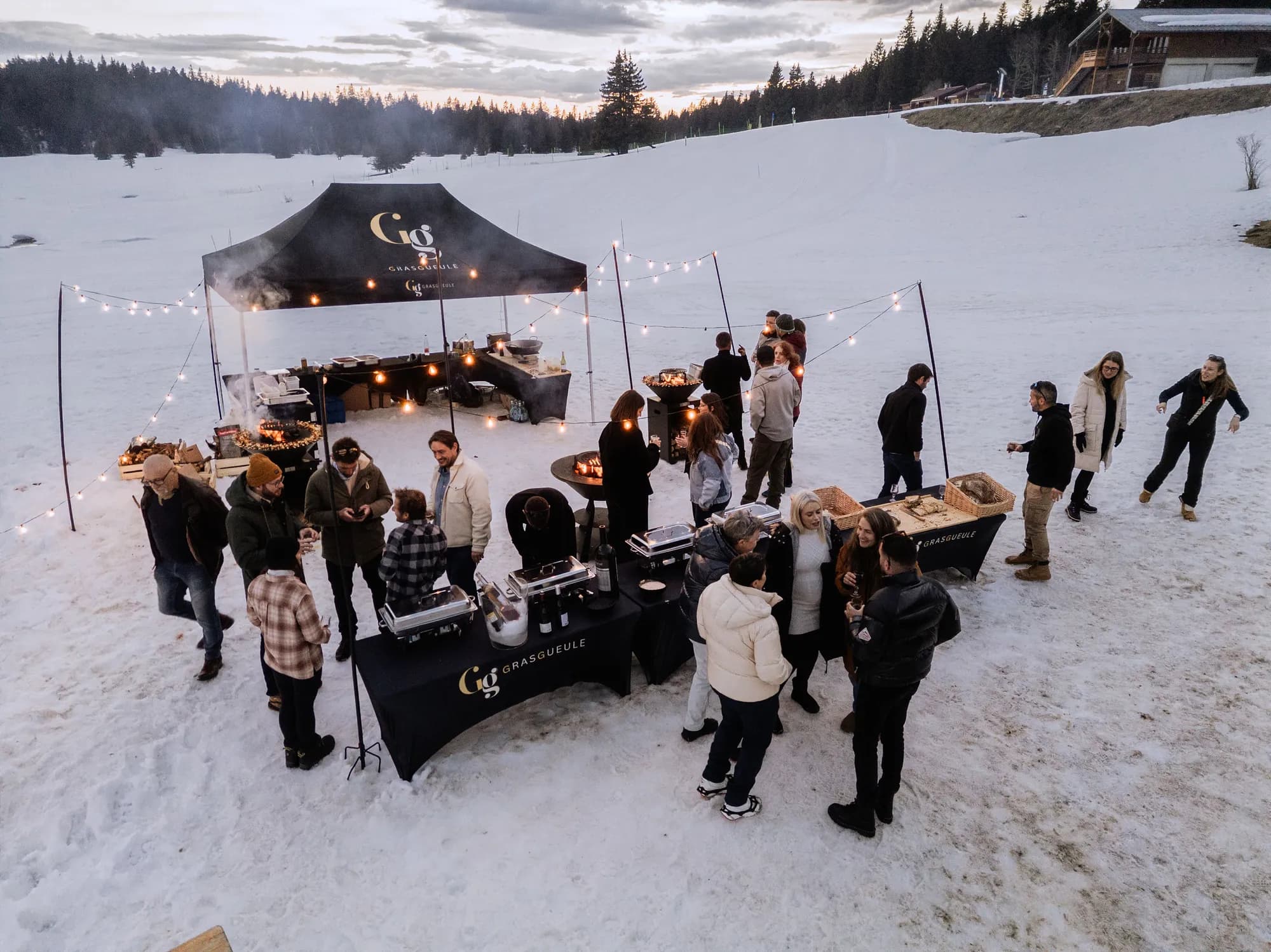 Installation clé en main du stand Grasgueule