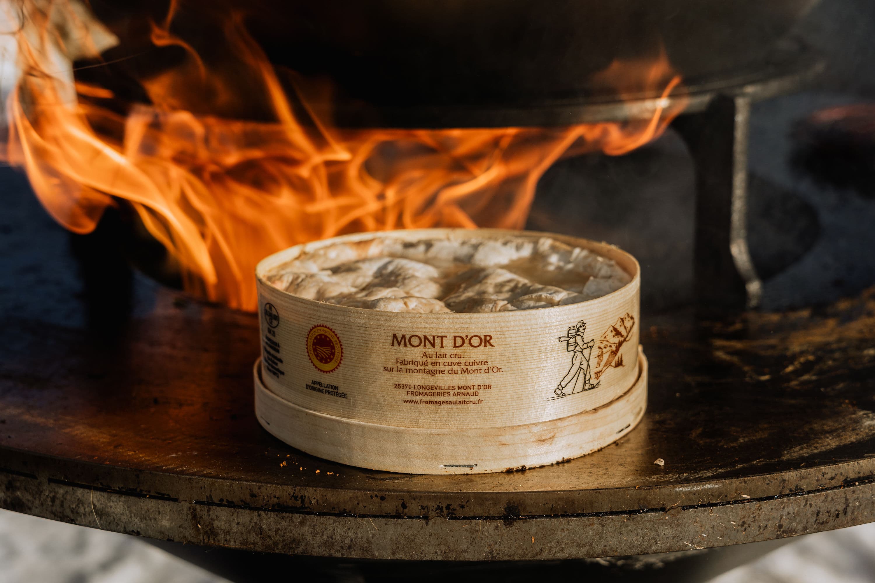 Grasgueule plat grillé au brasero