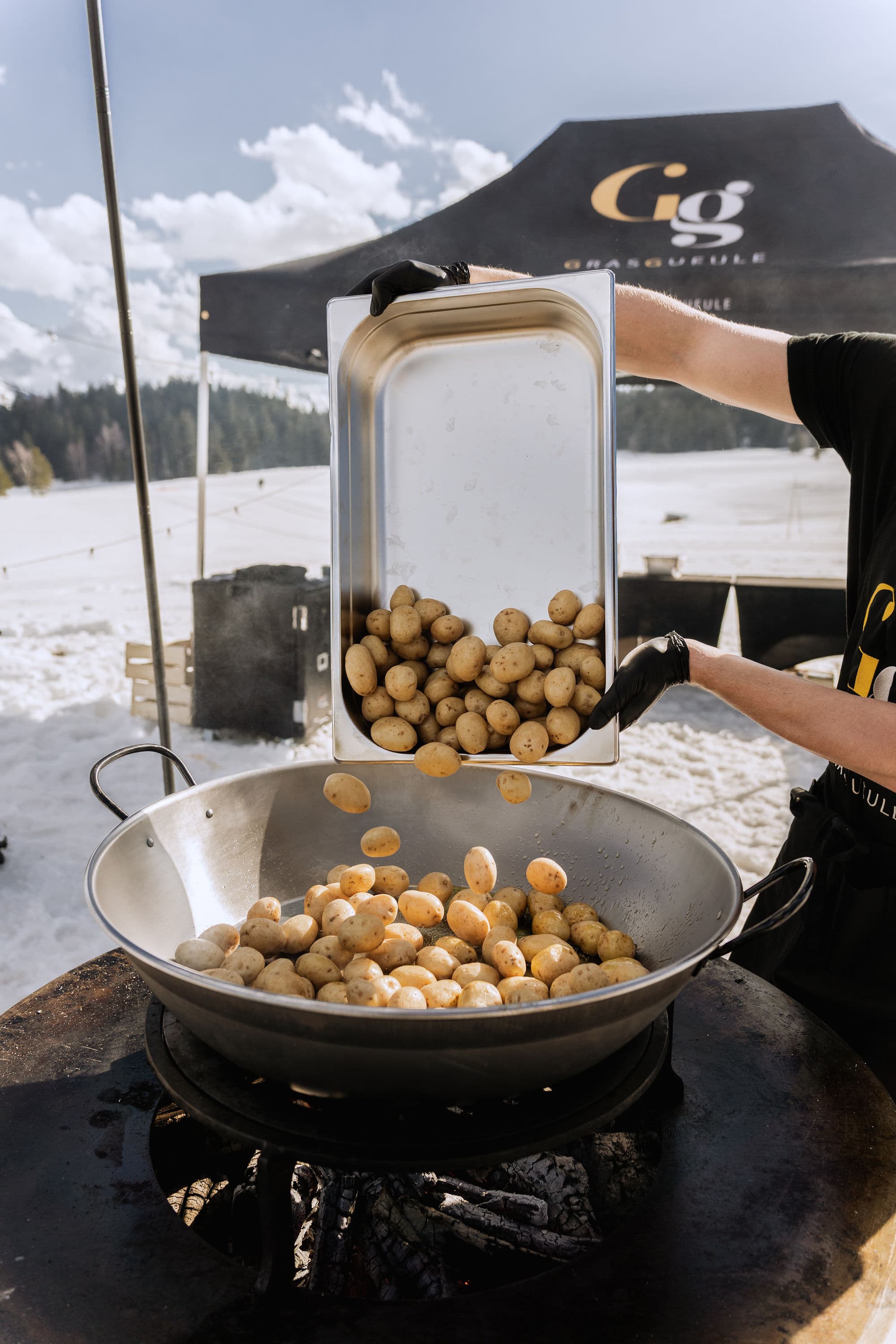 Grasgueule chef grilladin portrait